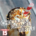 AMP UP SPORTS NUTRITION - formula 15 sports nutrition meal replacement shake - chocolate caramel turtle - sku139