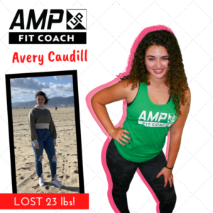 AMP UP before afters POP ART - avery caudill
