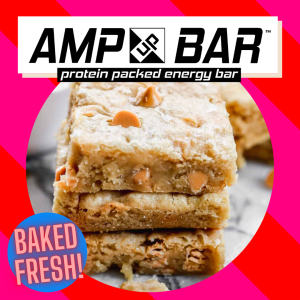 AMP UP BAR caramel cinnamon swirl