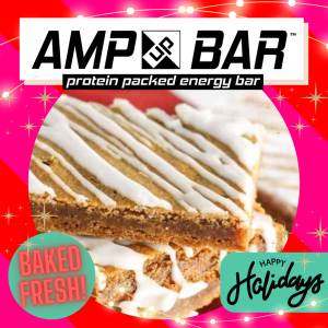 AMP UP BAR - HOLIDAY - gingerbread spice