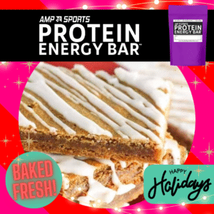 AMP UP Bar *HOLIDAY Limited Edition* Gingerbread Spice