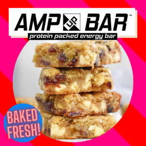 AMP UP BAR Cherry White Chocolate