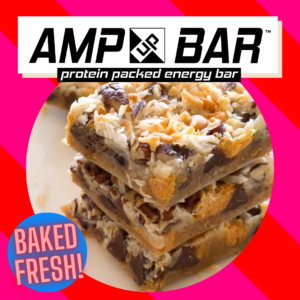 AMP UP BAR Caramel Cinnamon Coconut