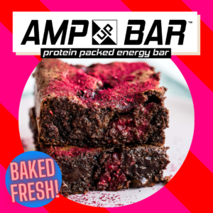 AMP UP BAR Chocolate Raspberry Rush