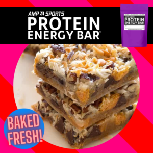 [PRE-ORDER] AMP UP Bar *Limited Edition* Caramel Cinnamon Coconut