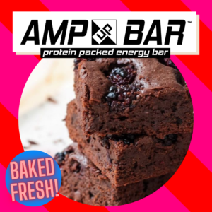 AMP UP BAR chocolate blackberry