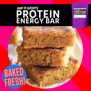 [PRE-ORDER] AMP UP Bar *Limited Edition* Snickerdoodle + Fudge Chip
