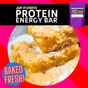 [PRE-ORDER] AMP UP Bar *Limited Edition* Lemon Coconut Crunch