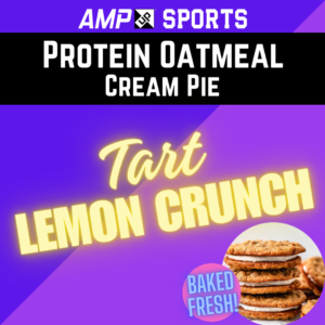 [PRE-ORDER] AMP UP Protein Oatmeal Cream Pie *Limited Edition* Tart Lemon Crunch