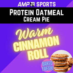 [PRE-ORDER] AMP UP Protein Oatmeal Cream Pie *Limited Edition* Warm Cinnamon Roll