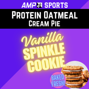 [PRE-ORDER] AMP UP Protein Oatmeal Cream Pie *Limited Edition* Vanilla Sprinkle Cookie