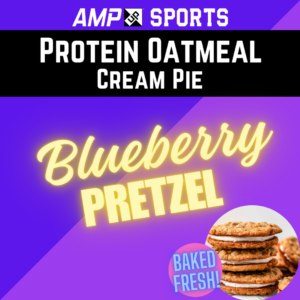 [PRE-ORDER] AMP UP Protein Oatmeal Cream Pie *Limited Edition* Blueberry Pretzel