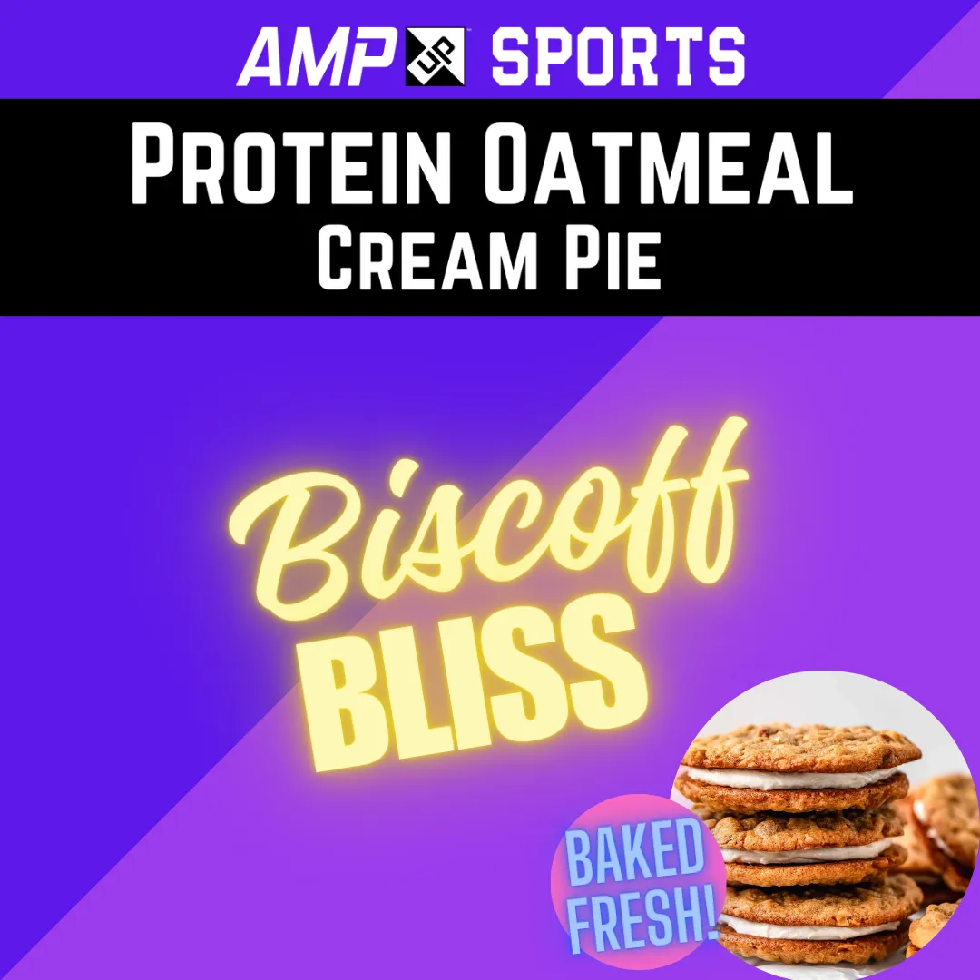 Cream Pie Slider AMP UP Biscoff Bliss