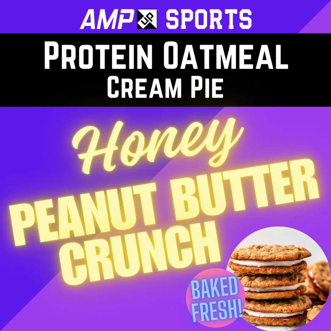Cream Pie Slider AMP UP Honey Peanut Butter Crunch