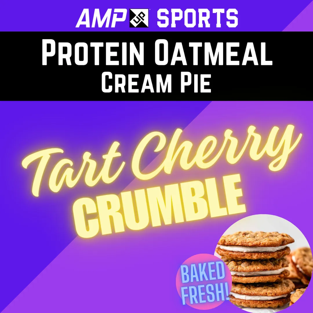 Cream Pie Slider AMP UP Protein Oatmeal Cream Pies - Tart Cherry Crumble