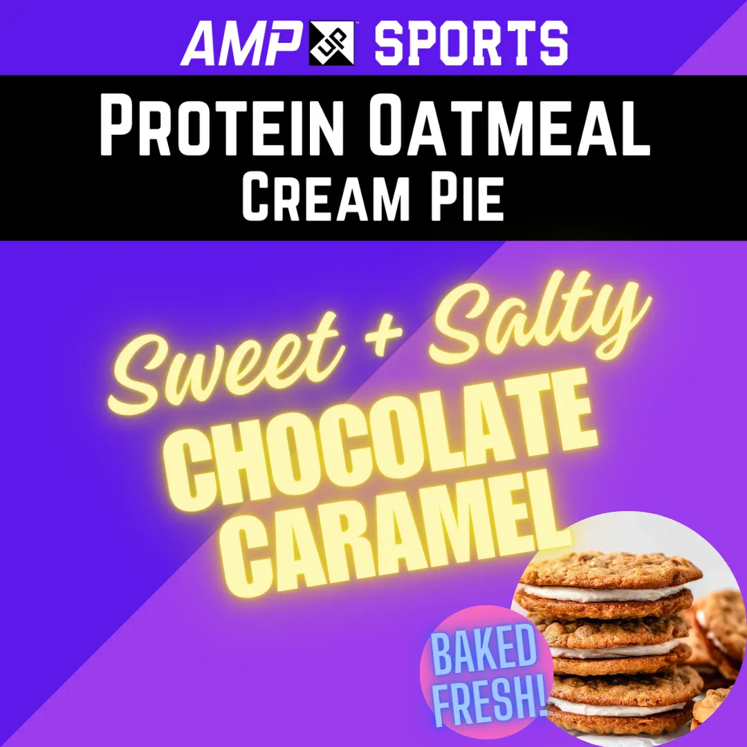 Cream Pie Slider AMP UP Sweet + Salty Chocolate Caramel