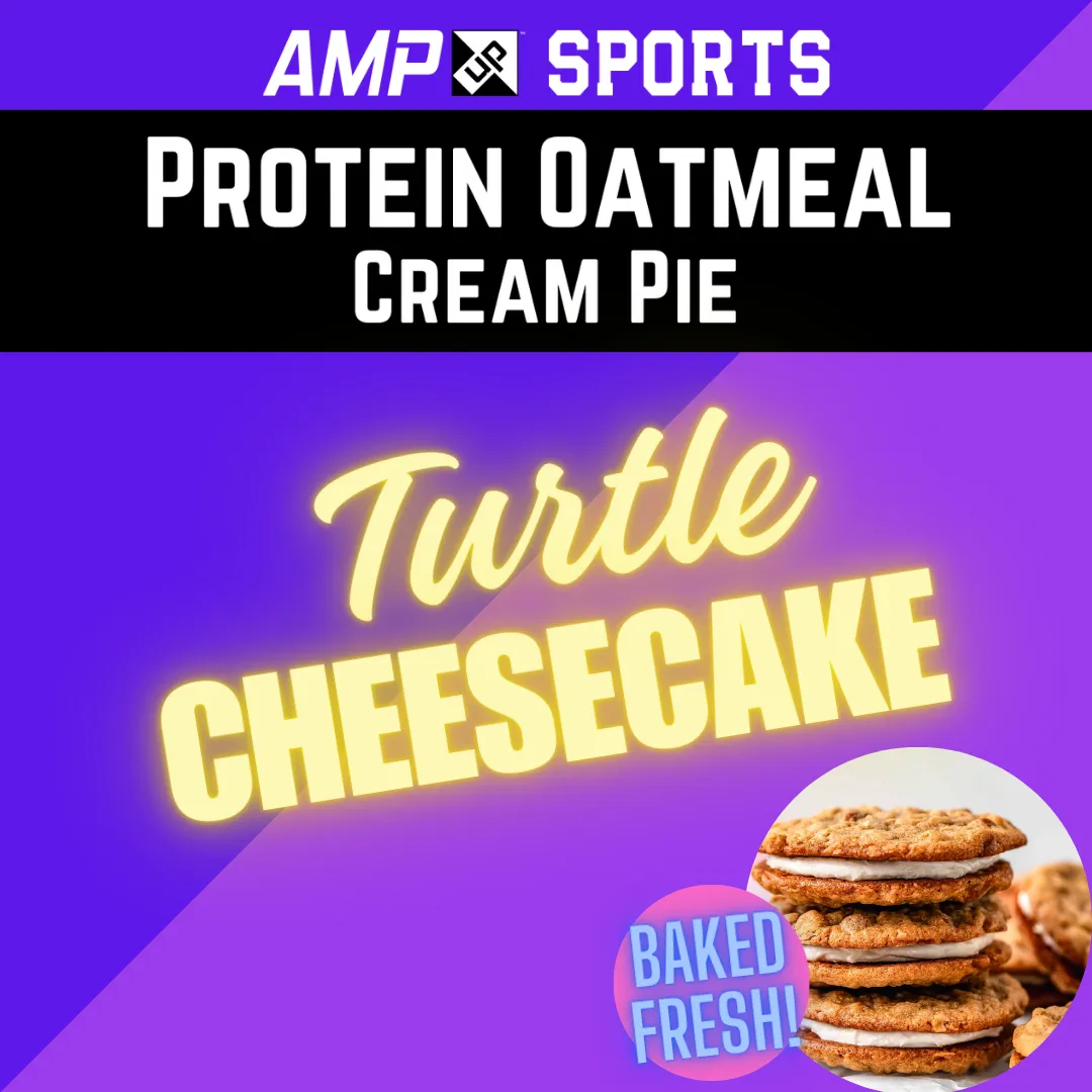Cream Pie Slider AMP UP Turtle Cheesecake