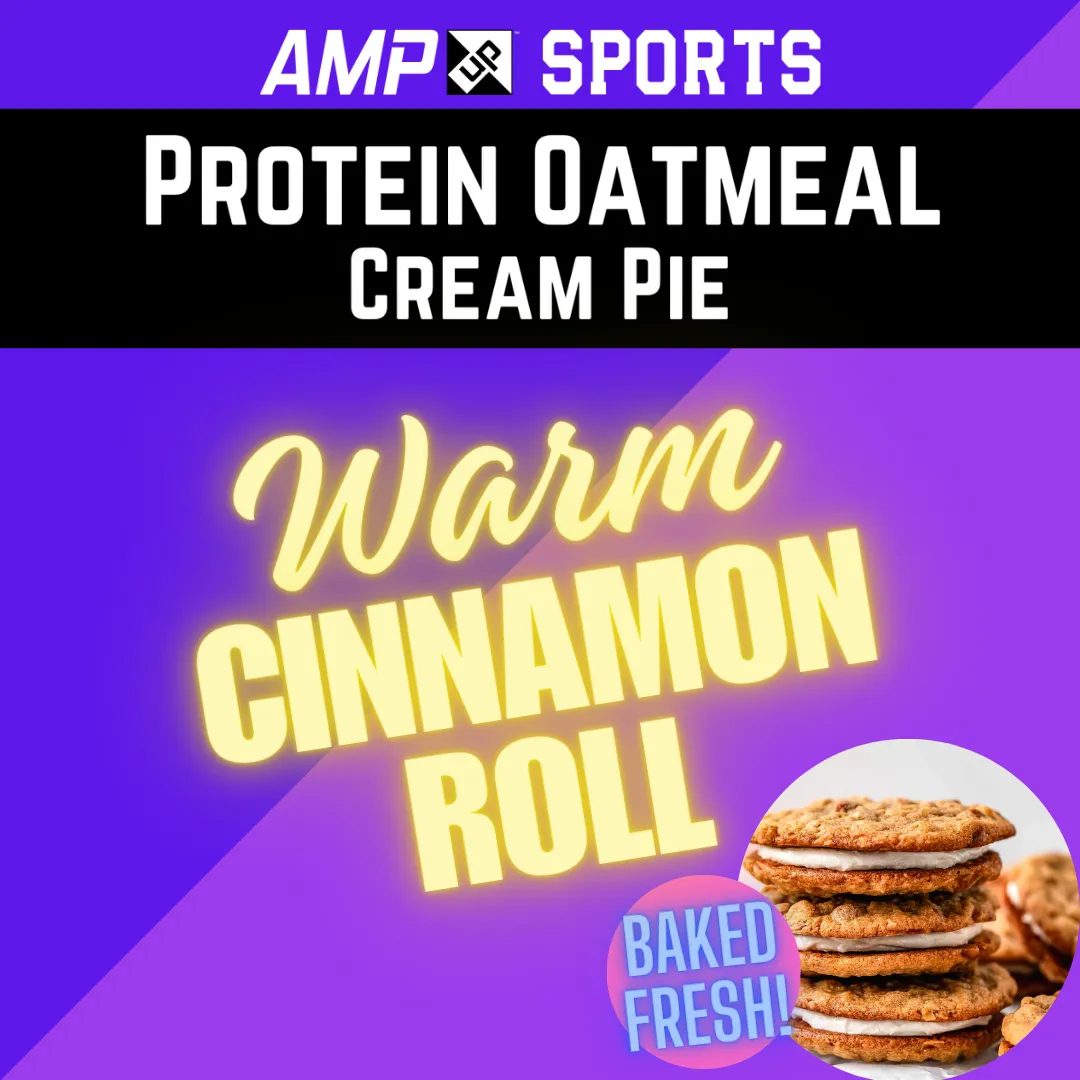 Cream Pie Slider AMP UP Warm Cinnamon Roll