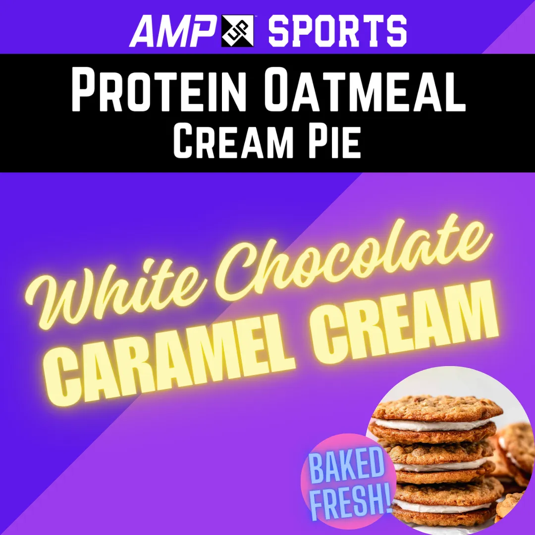 Cream Pie Slider AMP UP White Chocolate Caramel Cream