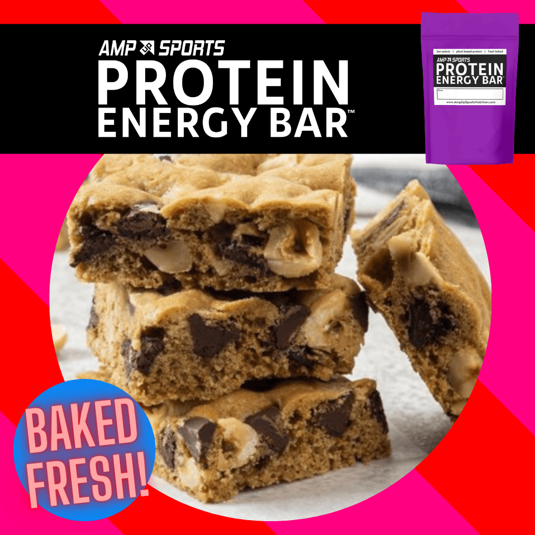 banner AMP UP Protein Energy Bar - Bear Claw