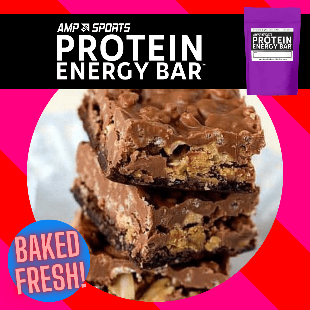 banner AMP UP Protein Energy Bar - Chocolate Butterfinger Crunch