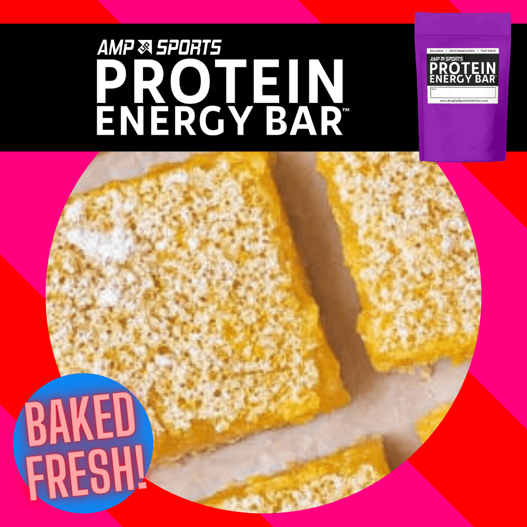 banner AMP UP Protein Energy Bar - Lemon Lush