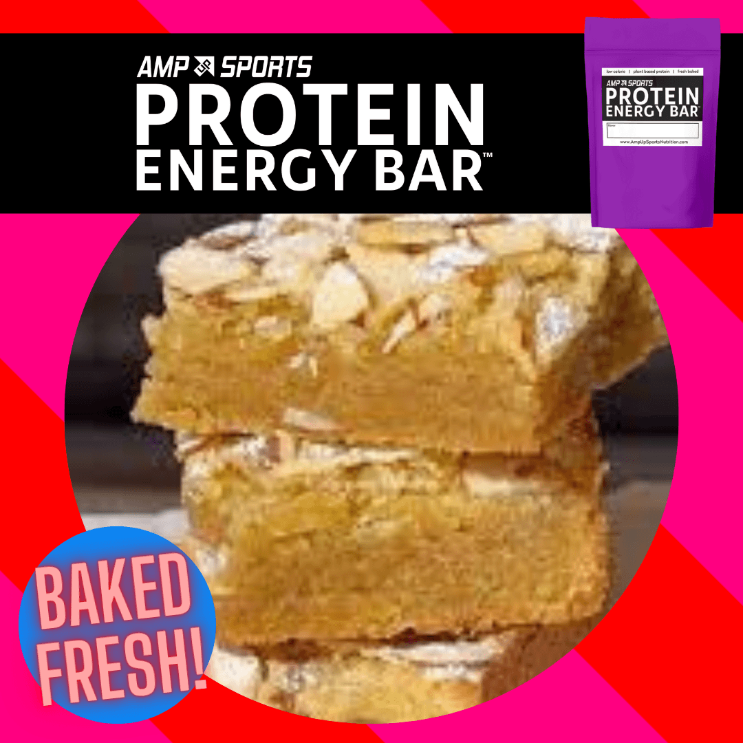 banner AMP UP Protein Energy Bar - Orange Almond