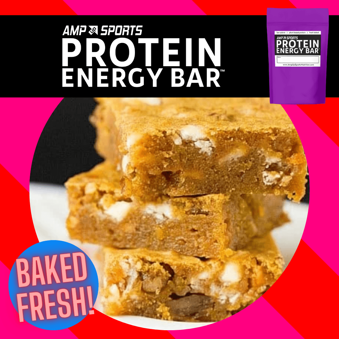 banner AMP UP Protein Energy Bar - Pumpkin Caramel Cream