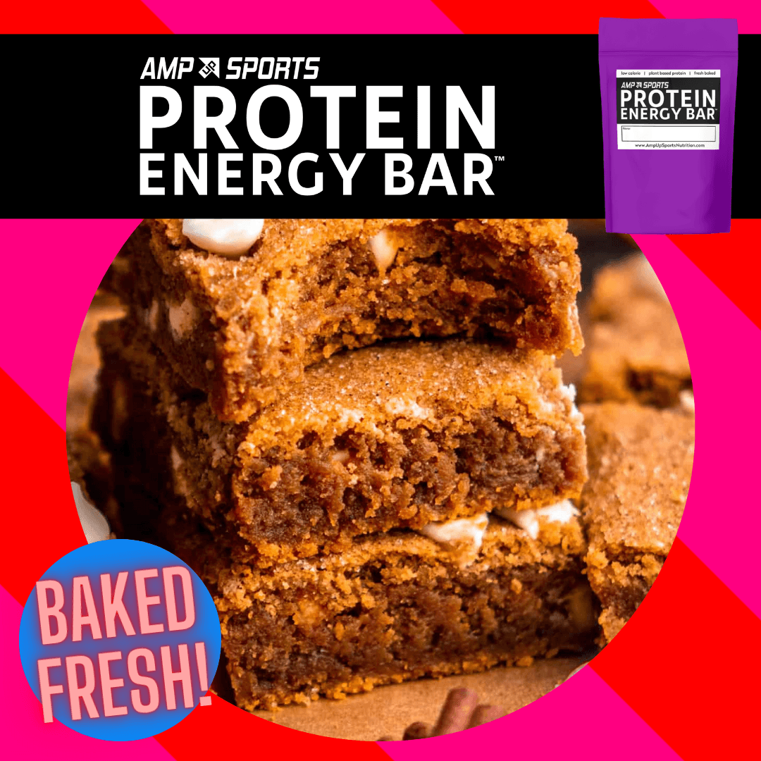 banner AMP UP Protein Energy Bar - Pumpkin Spice Latte
