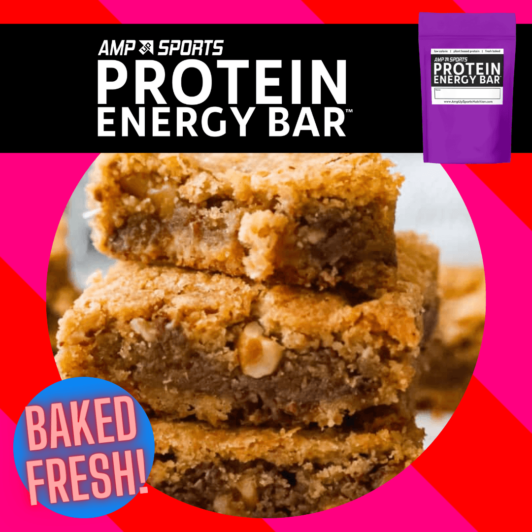 banner AMP UP Protein Energy Bar - Sea Salt + PB Crunch