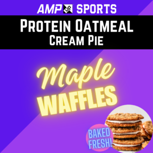 [PRE-ORDER] AMP UP Protein Oatmeal Cream Pie *Limited Edition* Maple Waffles