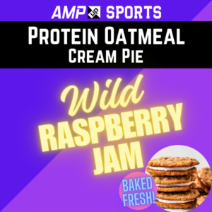 [PRE-ORDER] AMP UP Protein Oatmeal Cream Pie *Limited Edition* Wild Raspberry Jam