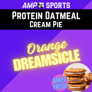 [PRE-ORDER] AMP UP Protein Oatmeal Cream Pie *Limited Edition* Orange Dreamsicle