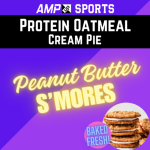 [PRE-ORDER] AMP UP Protein Oatmeal Cream Pie *Limited Edition* Peanut Butter S'mores